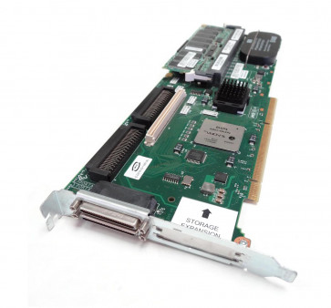 011783-001 - HP Smart Array 6402 Dual Channel PCI-X 133MHz Ultra320 RAID Controller Card with 128MB Battery Backed Write Cache (BBWC)