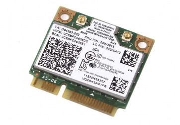 04W3815 - Lenovo Intel Wireless-N 7260 7260HMW BN WLAN WiFi Bluetooth Card BT Half