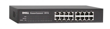 06X158 - Dell PowerConnect 2016 16-Ports 10/100 Fast Ethernet Switch (Refurbished)