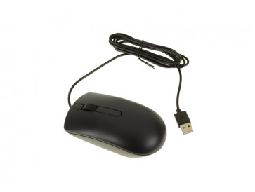09NK2 - Dell MS116p Optical Black USB 2.0 1000Dpi Scroll Wheel Mouse