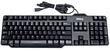0DJ331 - Dell 104-Keys USB Keyboard (Black)