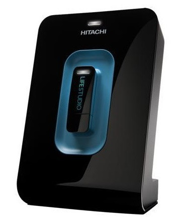 0S02674 - Hitachi LifeStudio Desk Plus 1TB USB 2.0 3.5-inch External Hard Drive