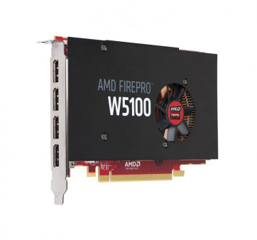 100-505974 - AMD FirePro W5100 PCI-Express 3.0 x16 4GB GDDR5 4 x DisplayPorts Video Graphics Card