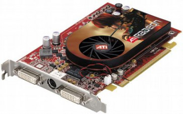 102A6712400 - ATI Radeon X1600 XT 256MB PCI Express Dual DVI Video Graphics Card