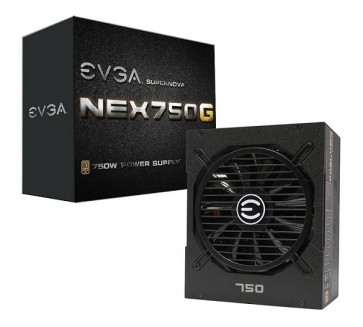 120-PG-0750-GR - EVGA SuperNOVA NEX750G 80PLUS Gold Certified ATX12V/EPS12V 750W Power Supply