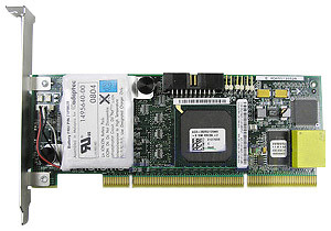 13N2190 - IBM ServeRAID 6I+ Ultra-320 SCSI RAID Controller with 128MB Cache & Battery