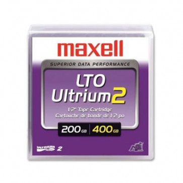 183850 - Maxell LTO Ultium 2 200GB/400GB Data Cartridge
