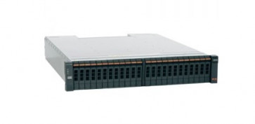 2076-124 - IBM Storwize 2076-124 SAN Array - Serial Attached SCSI (SAS) Controller - RAID Supported - 24 x Total Bays - Network (RJ-45) - Fibre Channel - 2U Rack-mountable (Seller Refurbished)