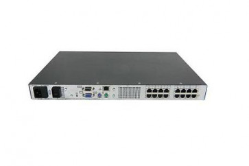262585-B21 - HP 16-Port IP KVM Console Switch Box 3x1x16 RJ-45 Server 1U Rack-Mountable
