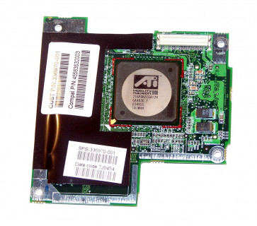 336970001N - HP 64MB ATI Mobility Radeon 9200 (M9+P) Graphics Controller Card for Presario X1000 & Pavilion ZT3000 Series