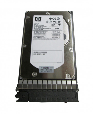 375874-005 - HP 73GB 15000RPM SAS 3GB/s Hot-Pluggable Single Port 3.5-inch Hard Drive