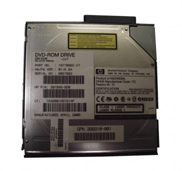 391649-9D0 - HP DVD-Rom Drive 24x Cd/ 8x Dvd