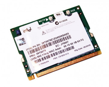 39T0079 - IBM Intel PRO Wireless 2200BG Mini-PCI COMMUNICATION Adapter Card X40 R50/51 G T4X 802.11B/G