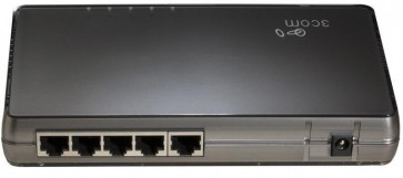 3CGSU05 - 3Com 5-Port 10/100/1000Base-T Ethernet Switch Unmanaged