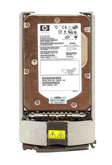 404670-007 - HP 72.8GB 15000RPM 80-Pin Ultra-320 SCSI Hot Swap 3.5-inch Hard Drive with Tray