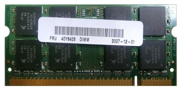 40Y8403 - IBM 1GB DDR2-667MHz PC2-5300 non-ECC Unbuffered CL5 200-Pin SoDimm 1.8V Memory Module