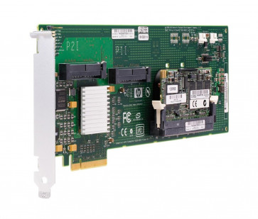 412799-001-R - HP Smart Array E200 PCI-Express 8-Port Serial Attached SCSI (SAS) RAID Controller Card with 64MB Cache Memory