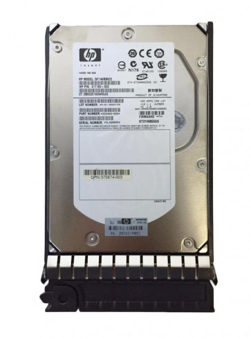 417190-003 - HP 146GB 15000RPM SAS 3GB/s Hot-Pluggable Dual Port 3.5-inch Hard Drive