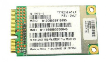 42T0961 - IBM Lenovo Wireless UNDP Broadband PCI Express Card