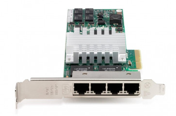 435508-B21O - HP NC364T PCI-Express Quad Port 10/100/1000Base-T Gigabit Ethernet Network Interface Card (NIC)