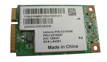 43Y6487 - IBM 802.11b/g Mini-PCI Express Wi-Fi Card