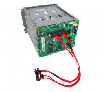 459191-001 - HP SAS/SATA Hard Drive Cage with Backplane Board for ProLiant ML150/ML310 G5/G5P Server
