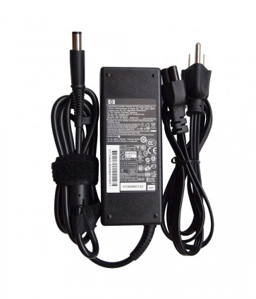 463553-001 - HP 90-Watts 100-240VAC 50-60Hz 1.5A 19VDC Smart Pin Slim AC Power Adapter for NC6000/NC8400/NX8400 Series Notebooks