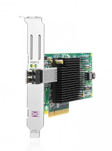 489192R-001 - HP StorageWorks 81E 8GB PCI-Express Single-Port Fibre Channel (Short Wave) Host Bus Adapter