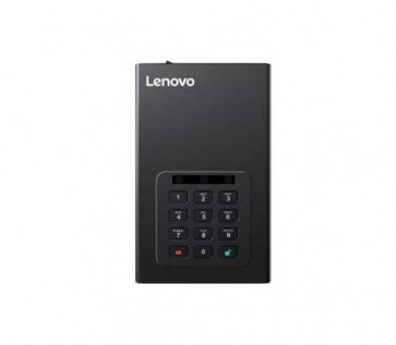 4XB0M13805 - Lenovo Secure 8TB USB 3.0 Encryption Standard 256-bit External Hard Drive