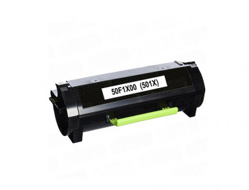 50F1X00 - Lexmark Black Toner Cartridge for MS410 Monochrome Laser Printer