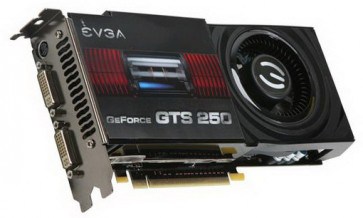 512-P3-1151-TR - EVGA GeForce GTS 250 Superclocked Edition 512MB 256-Bit GDDR3 PCI Express 2.0 x16 HDCP Ready/ SLI Supported Video Graphics Card