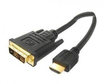 55016-3M - APC Digital Video Cable Adapter HDMI/DVI 9.84 ft HDMI Male DVI-D (Single-Link) Male Digital Video Gold-plated Connectors Black