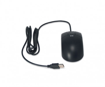 573077-001 - HP 3-Button USB Optical Mouse (Jack Black Color) 2.9m (10ft) Cable