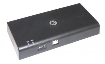 589100-001 - HP USB 2.0 Docking Station Audio, VGA, DVI, Network, USB, Adapter (New other)