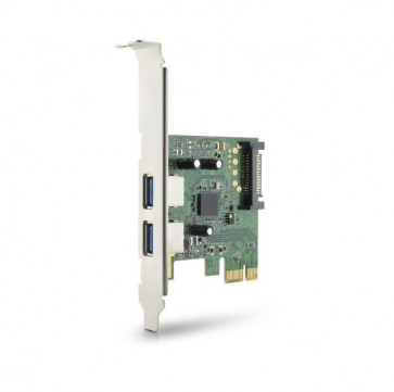 607782-001 - HP 2-Port PCI-Express x1 USB 3.0 Adapter Plug-in Card