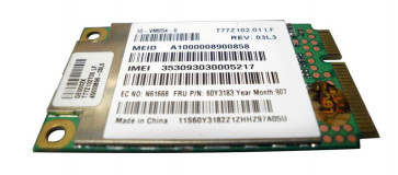 60Y3183 - IBM / Lenovo Wireless 3G WWAN Mobile Broadband Card for ThinkPad X100E / X201 / X201I / T410 / T410I / T510 / W510 / Gobi 2000