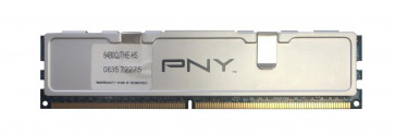 64B0QJTHE-HS - PNY Technologies 4GB Kit (2 X 2GB) DDR2-800MHz PC2-6400 non-ECC Unbuffered CL6 240-Pin DIMM 1.8V Dual Rank Memory