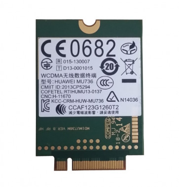 702209-001 - HP Mini PCI MU736 HS3114 HSPA+ GPS Wireless Mobile Broadband Module with 2 WWAN