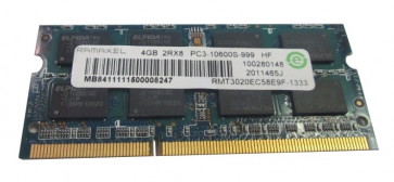89Y9225 - IBM 4GB DDR3-1333MHz PC3-10600 non-ECC Unbuffered CL9 204-Pin SoDimm 1.35V Low Voltage Memory Module