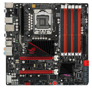 90-MIBDC0-G0EAY00Z - ASUS Rampage III Gene Intel X58/ICH10R Chipset Core i7 Extreme Edition/Core i7 Processors Support Socket LGA1366 micro-ATX Motherboard (Refu