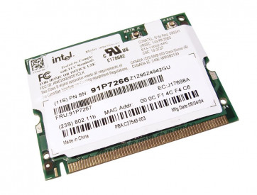 91P7267 - IBM LAN ADAPT III Wireless Mini PCI 802.11AB TP X30/R40/T40