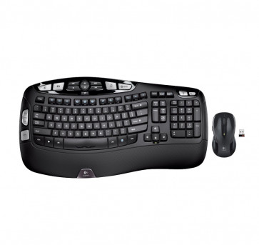 920-002555 - Logitech Wave MK550 Desktop Wireless Multimedia Keyboard & Laser Mouse Combo (Black/Silver)