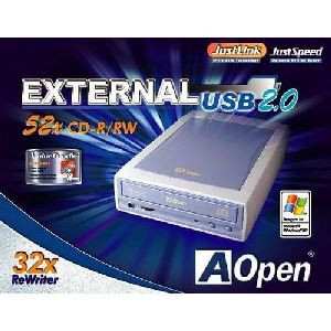 95.5QD37.001 - AOpen EHW-5232U CD-RW Drive - USB - External