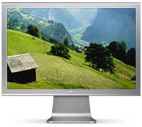 A1081 - Apple Cinema Display 20-Inch 1680 x 1050 16ms 60Hz DVI Widescreen LCD Monitor Silver (Refurbished)