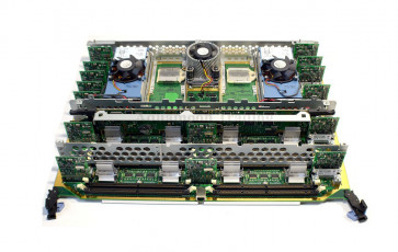 A5492-80001 - HP PCB CPU Board and CPU's Pulled from HP 9000 V2500 Server (A5086A)