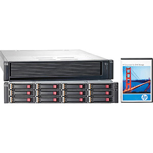 AJ694A - HP StorageWorks EVA4400 Hard Drive Array 8 x HDD Installed 1.17 TB Installed HDD Capacity Fibre Channel Controller RAID Supported 12 x Total Bays Fibre Channel Rack-mountable
