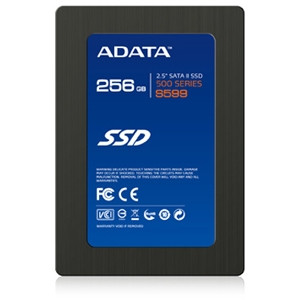 AS599S-256GM-C - Adata S599 256 GB Internal Solid State Drive - Black - 2.5 - SATA/300