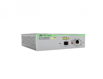 AT-PC2000/SP-90 - Allied Telesis 1000T PoE+ to 1000X SFP Media Converter