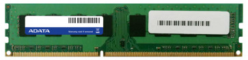 AX3U1333GB2G8-AG - ADATA 4GB Kit (2 X 2GB) DDR3-1333MHz PC3-10600 non-ECC Unbuffered CL9 240-Pin DIMM 1.35V Low Voltage Memory