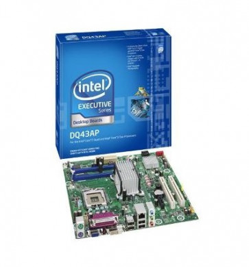BOXDQ43AP - Intel DQ43AP Desktop Motherboard Q43 Express Chipset Socket LGA-775 1066MHz FSB micro ATX (Refurbished)